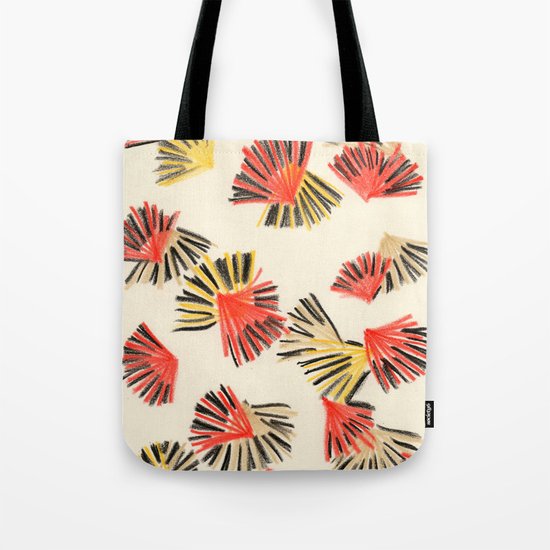 Starburst in Flame Tote Bag