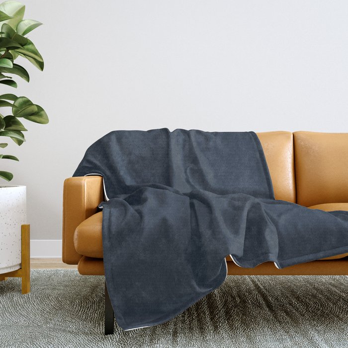 Steel blue throw blanket 2025