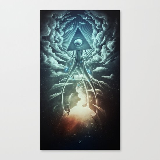 War Of The Worlds I. Canvas Print