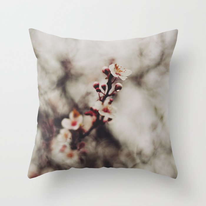 Spring blossoms Throw Pillow