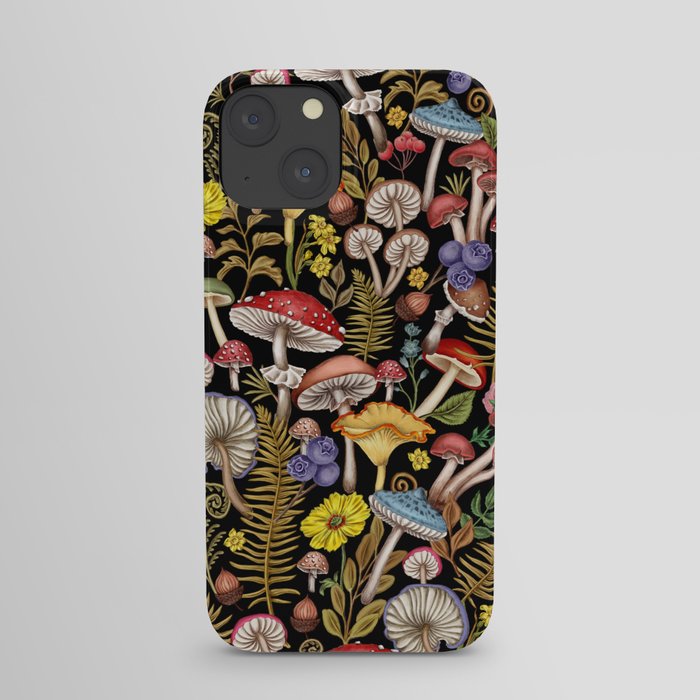 Botanical Mushroom #12 iPhone Case