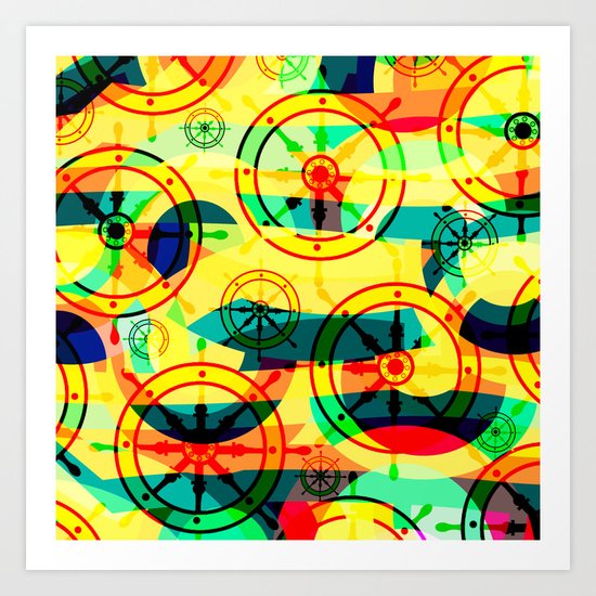 Sailing Art Print