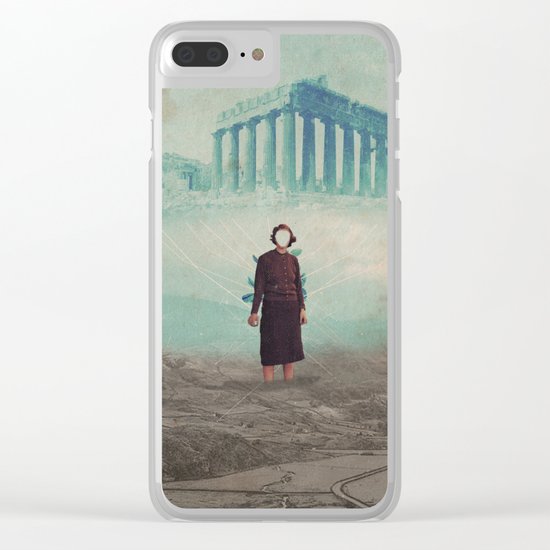 Mrs. Loneliness Clear iPhone Case