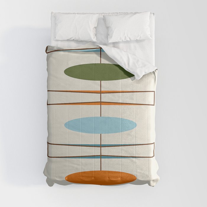 Mid-Century Modern Art 1.2 Comforter