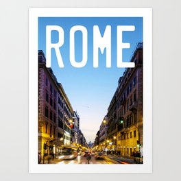 Italy, Lazio, Rome Art Print