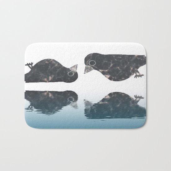 crow-182 Bath Mat