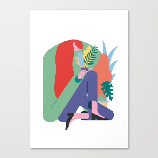 Plant lover Canvas Print