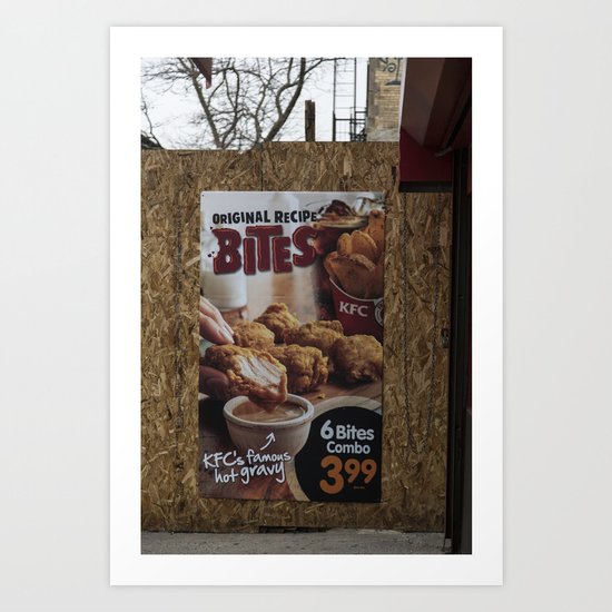 Untitled, Bites Art Print