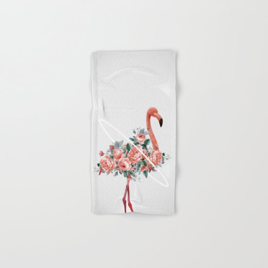 Flamingo Hand & Bath Towel