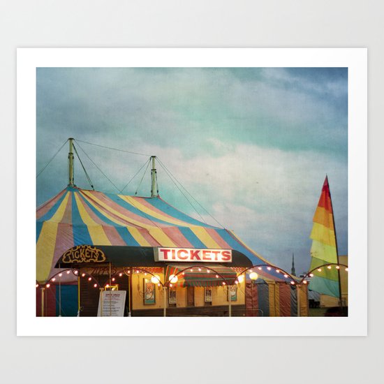 Tickets Art Print