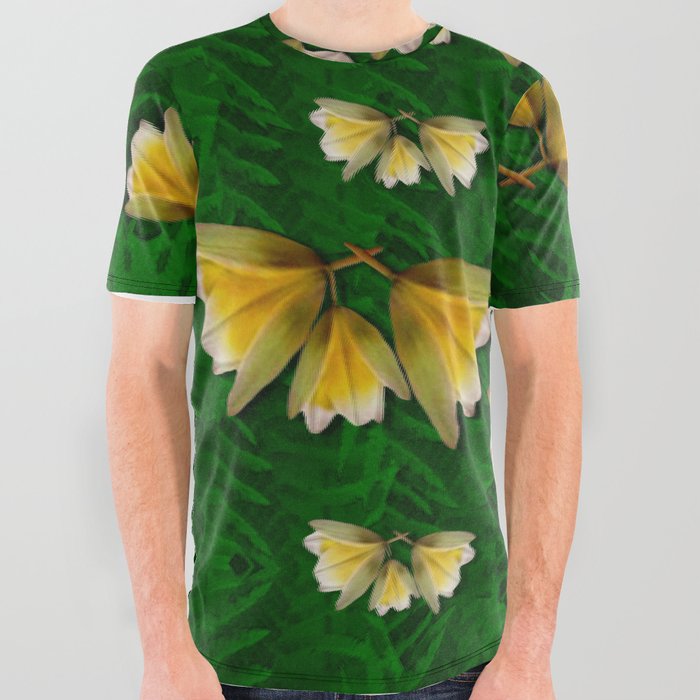 free frangipani in plumeria freedom All Over Graphic Tee by Pepita ...