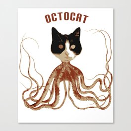 Octocat Canvas Print