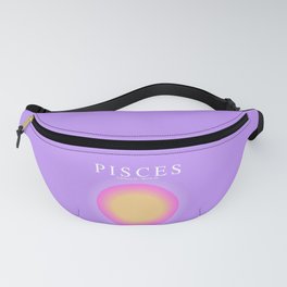 Pisces - Astrology Zodiac Aura Gradient  Fanny Pack