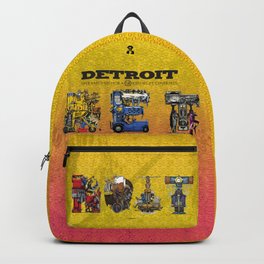 Detroit Series: The Present - Cover Backpack