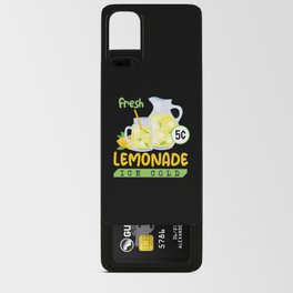 Fresh Lemonade Ice Cold Lemonade Android Card Case