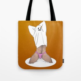 El fantasma presumido Tote Bag | Vector, Illustration, Pop Surrealism, Funny 