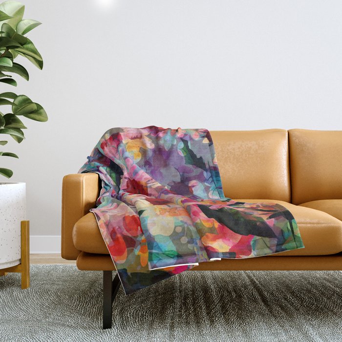 Autumn/Winter Botanicals Throw Blanket