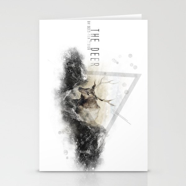 The Deer II Stationery Cards