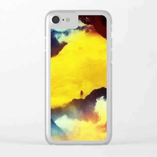 This volcano is mine Clear iPhone Case