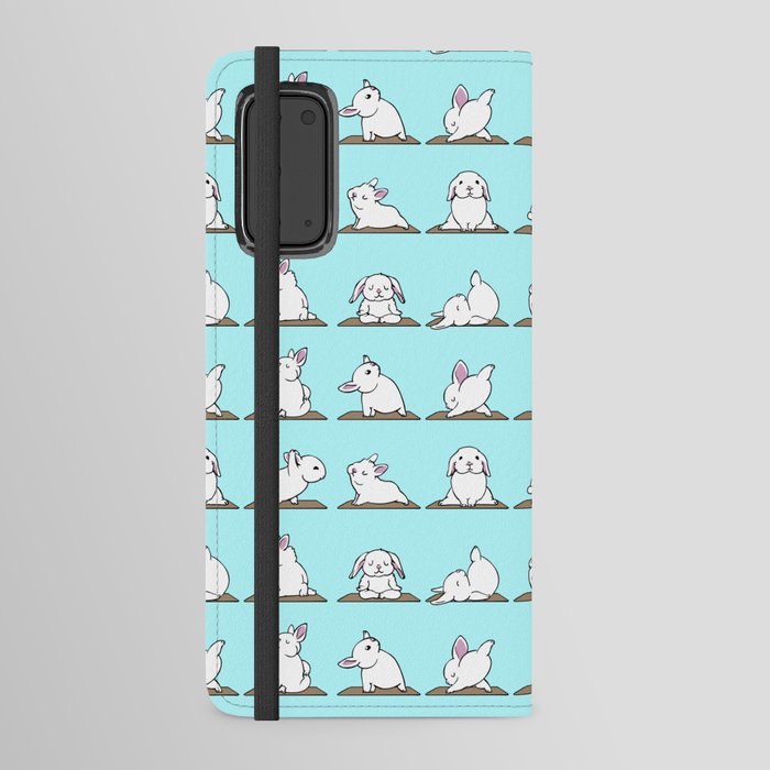 Bunnies Yoga Android Wallet Case