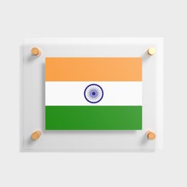 Flag of India Floating Acrylic Print