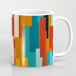 Abstract Color Bands Coffee Mug
