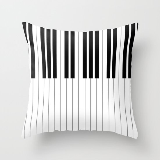 Chopin - Prelude Op. 28 No. 15 "Raindrop" Throw Pillow