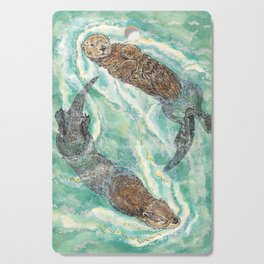 Two Otters Cutting Board