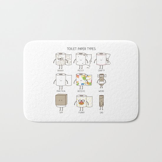 toilet paper types Bath Mat