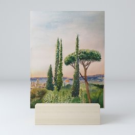 Florence Italy watercolour Mini Art Print