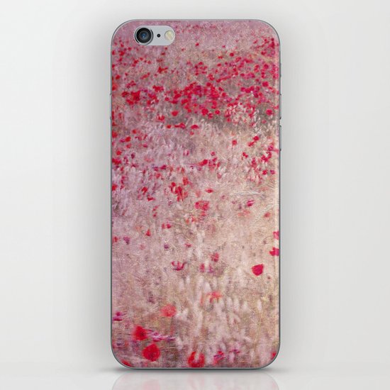 Fields of poppies iPhone & iPod Skin