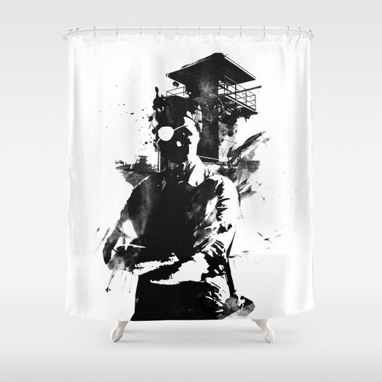Once I was the govenor Shower Curtain