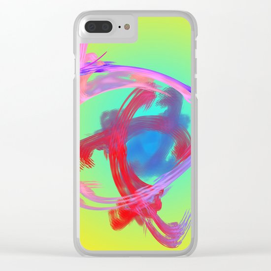 Magic Love Clear iPhone Case