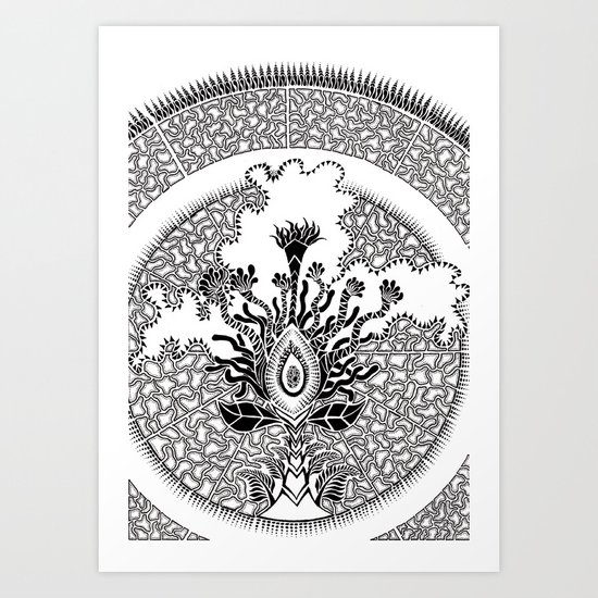 Semilla Art Print
