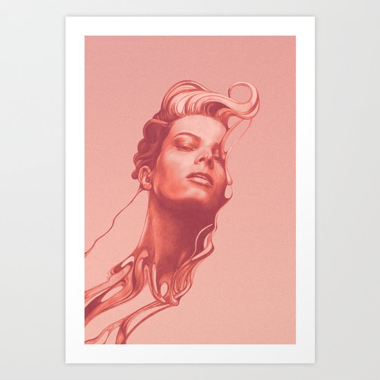 Strawberry Dream Art Print