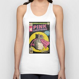 Little Thumbelina Girl: Pink Lightning #2 Unisex Tank Top