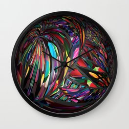 Pieced Sphere Wall Clock