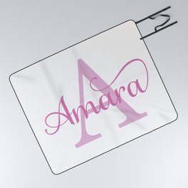 Amara - Girls Name Picnic Blanket