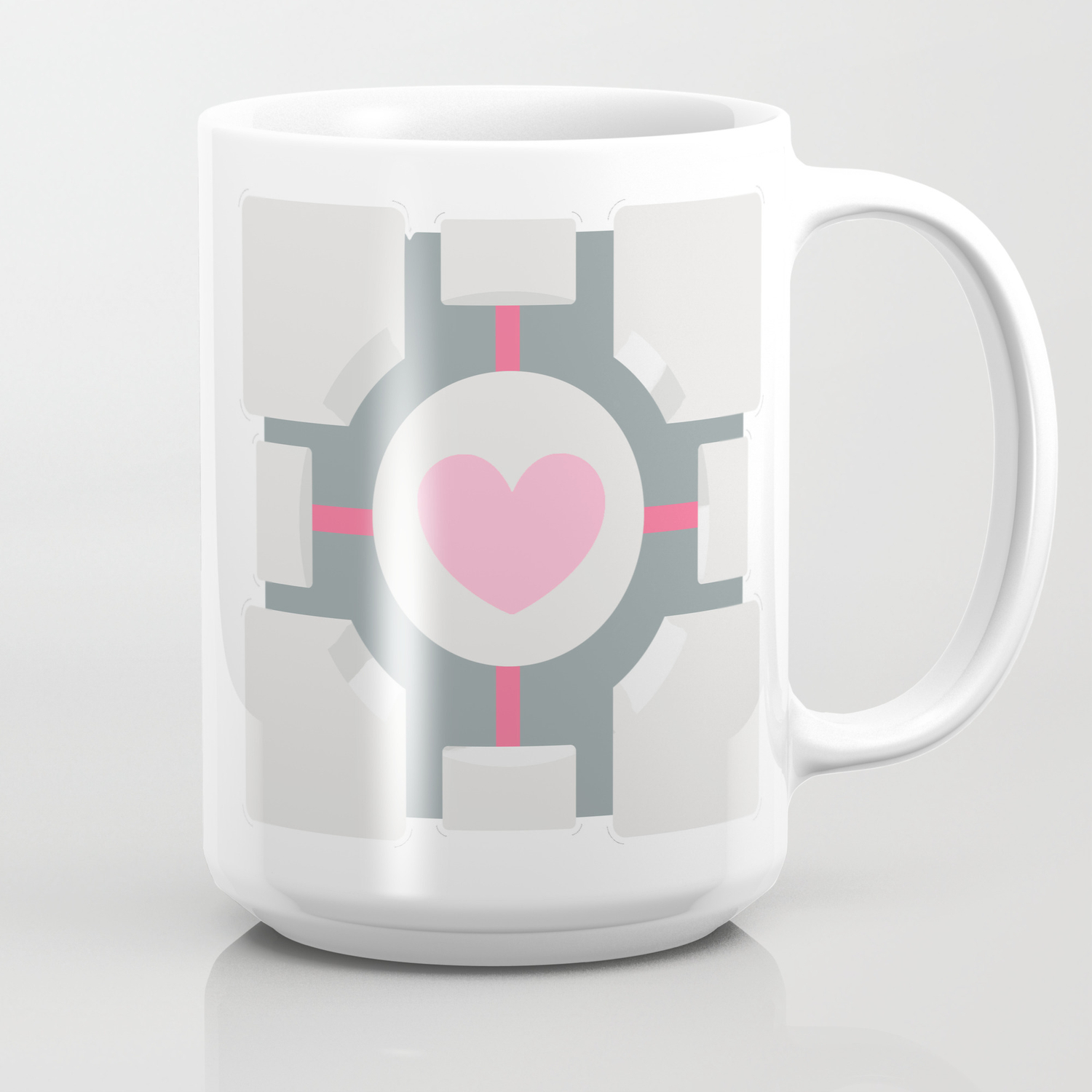 Portal Companion Cube Coffee Mug By Pattygruenholz Society6