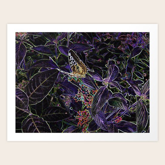 Butterfly Fairy Art Print