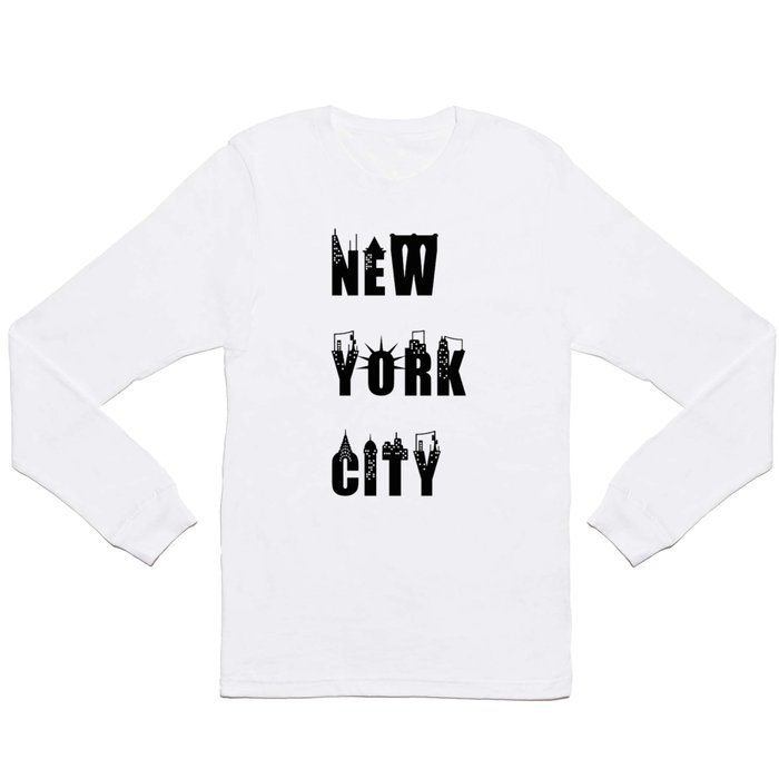 New York City Long Sleeve T Shirt