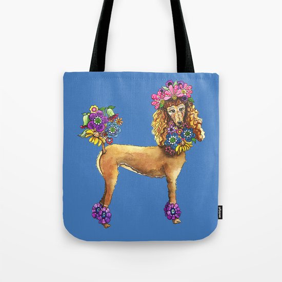 Poodle Dee Doo Two Tote Bag