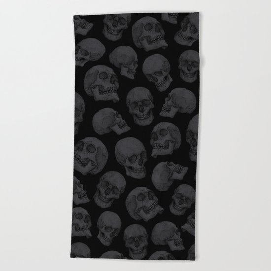 Skulls Beach Towel