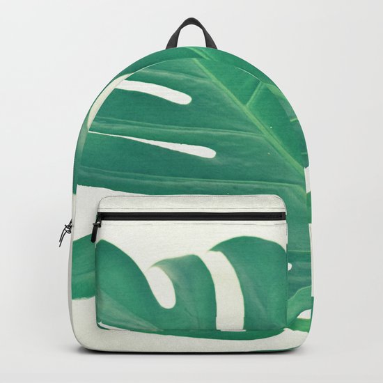 Monstera Backpack