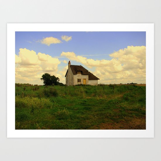 Canary Cottage, Thorney, UK Art Print