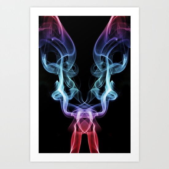 Smoke Photography #44 Art Print