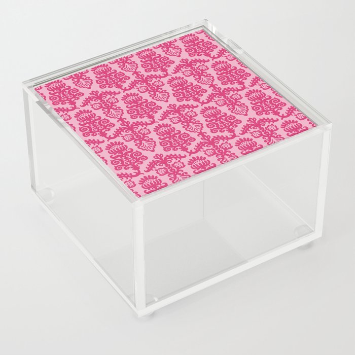 Hot Pink Decorating. Acrylic Box