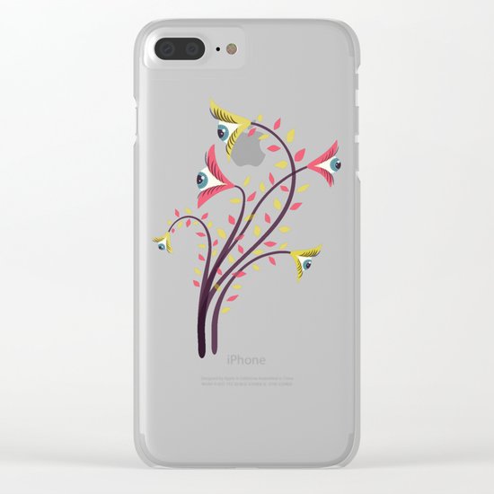 Eyes Are Watching You Clear iPhone Case