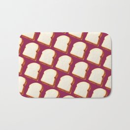 Peanut Butter & Jelly Sandwich Pattern Bath Mat