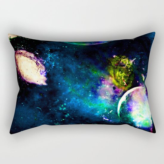 Planet Aura Rectangular Pillow